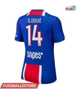 Günstige Paris Saint-Germain Desire Doue #14 Heimtrikot Damen 2026-27 Kurzarm
